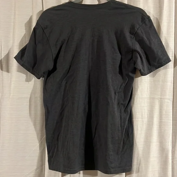 BRAND NEW GREY GRAPHIC TEE NAMASTE HOME WOTJ MY DOG SHIRT NWOT - Picture 3 of 3